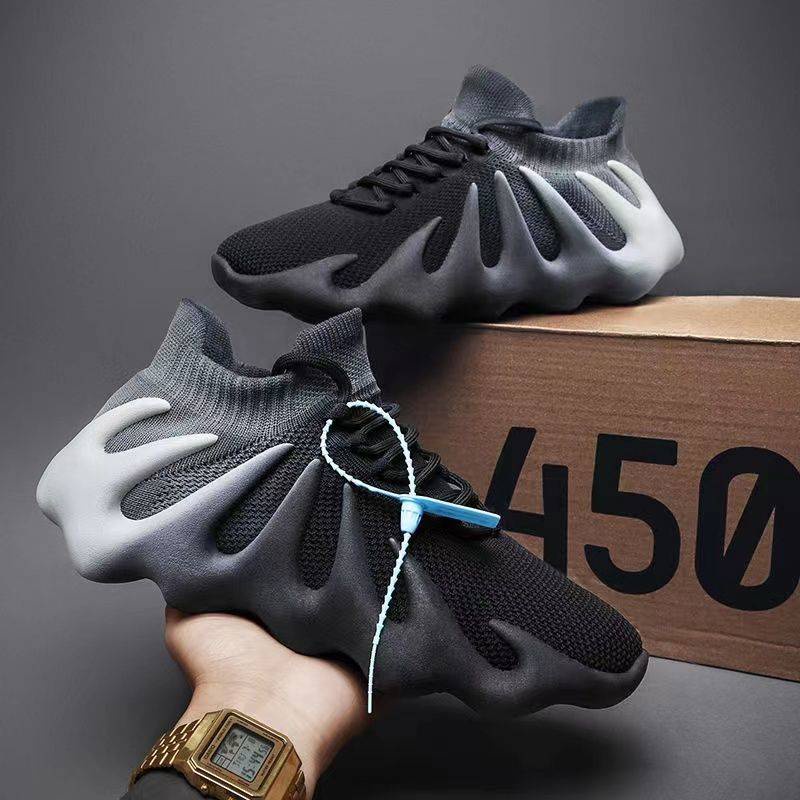 Giày Dừa Nam. Giày Thể Thao Phối Lưới Thoáng Khí Thời Trang Mùa Hè Phong Cách Mới Cho Nam 450