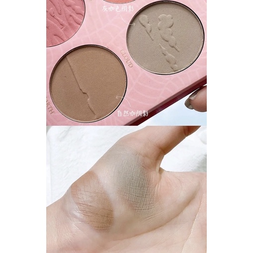Bảng Phấn Sweet Mint The Sea Of False 6 Ô Kết Hợp 3 Trong 1 Phấn Mắt Phấn Má Tạo Khối | BigBuy360 - bigbuy360.vn