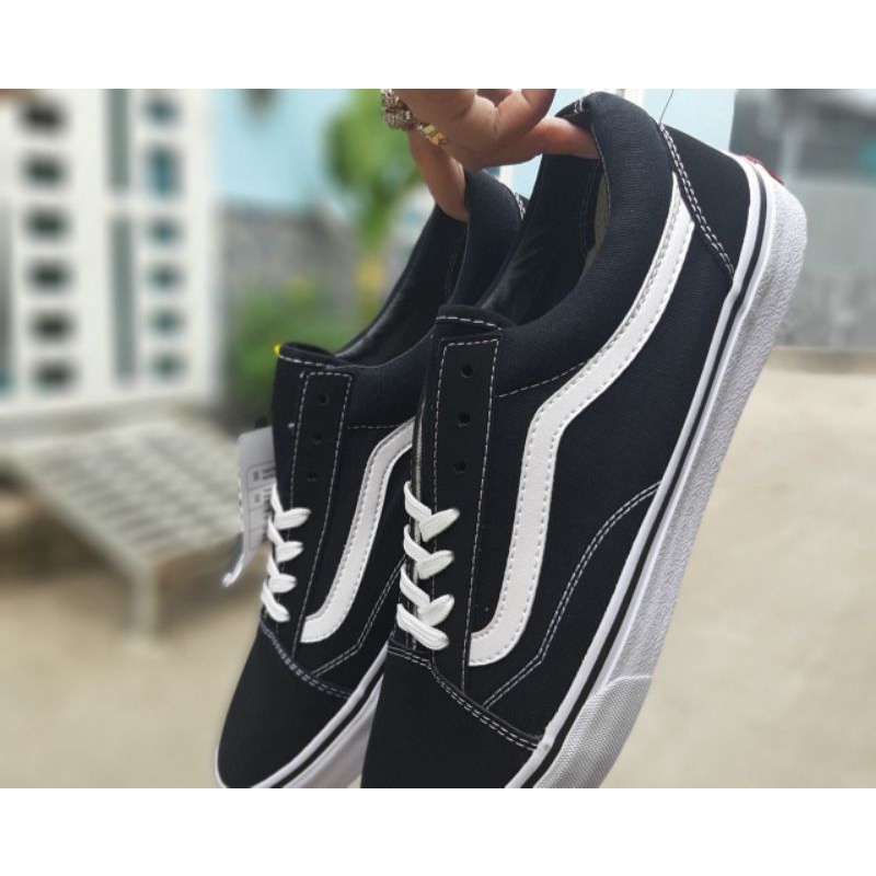 Giày_Vans_OK Đen Huyền Thoại Full Box Nam Nữ