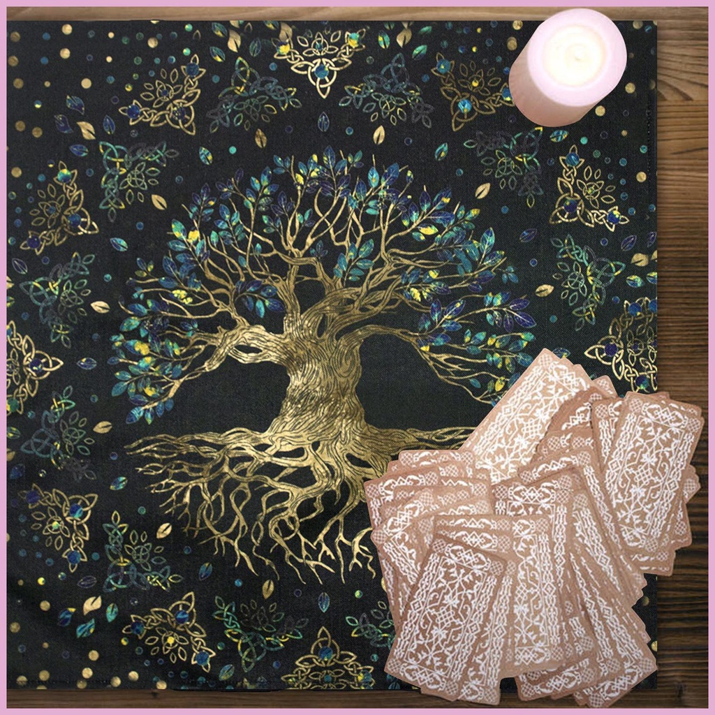 Thảm Trải Bàn Cho Bài Tarot Altar Tiện Dụng