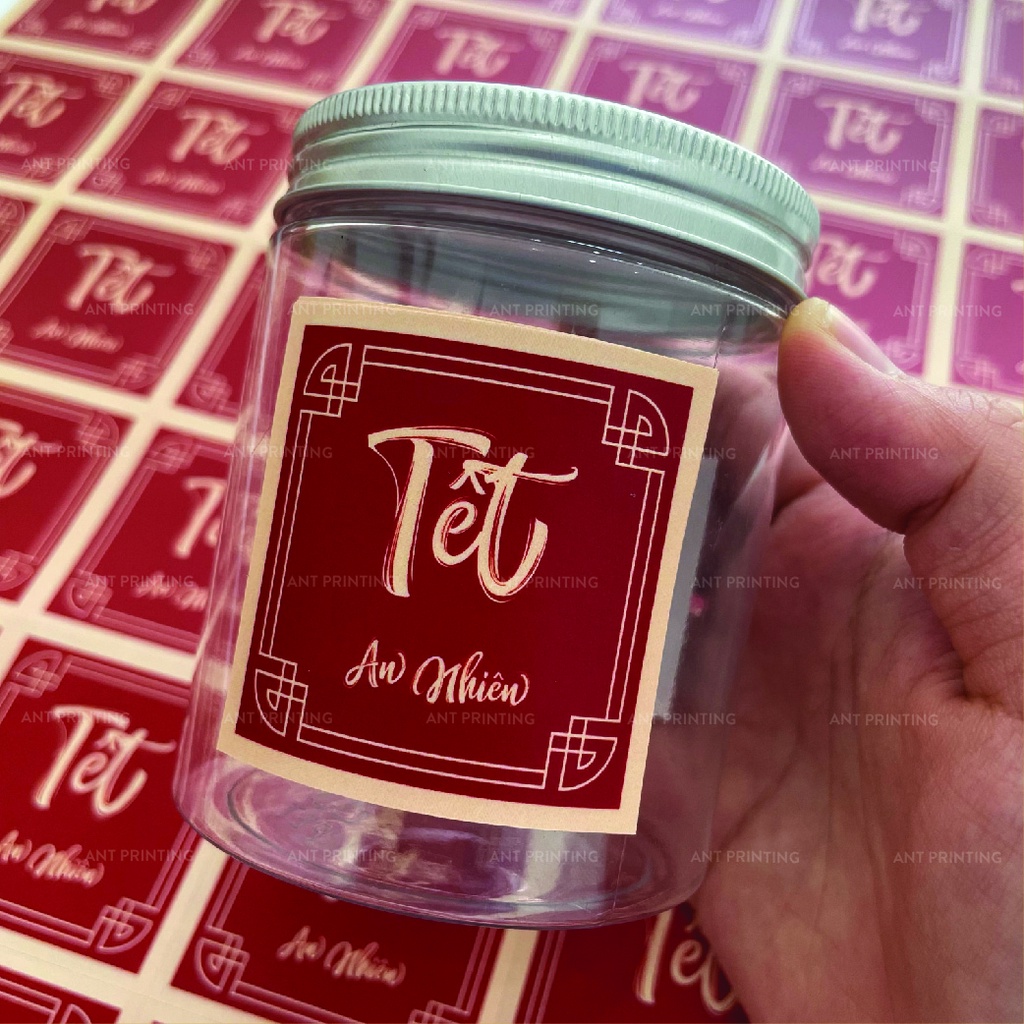 Combo 48 Tem Tết - Decal dán tết