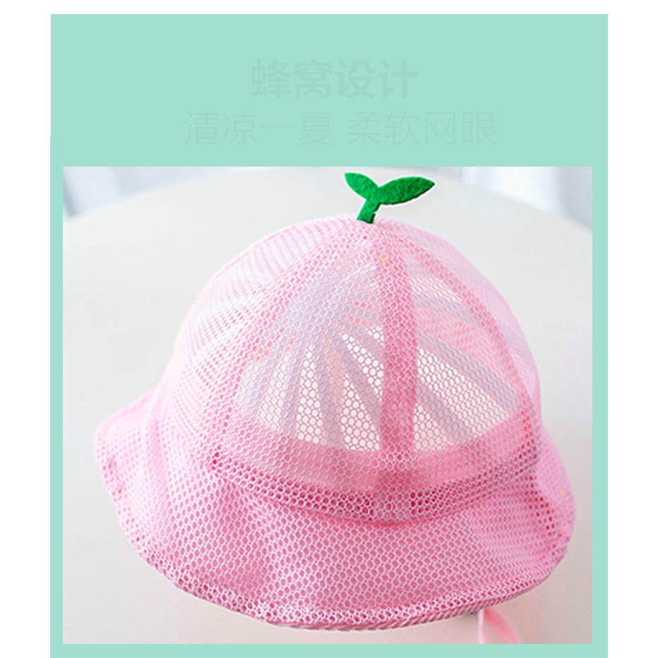 Mũ chống nắng kèm tấm che bảo vệ mặt thời trang mùa hè xinh xắn cho bé