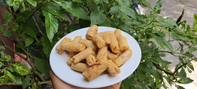 100gr chà giò tôm giòn rụm, không ngon hoàn tiền