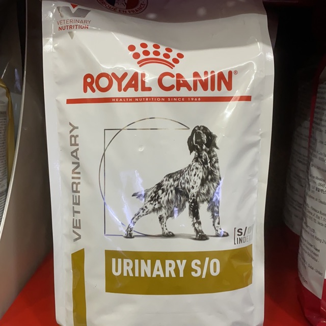 [Mã PET50K giảm Giảm 10% - Tối đa 50K đơn từ 250K] Royal Canin hỗ trợ điều trị sạn thận Urinary S/O cho chó 2kg