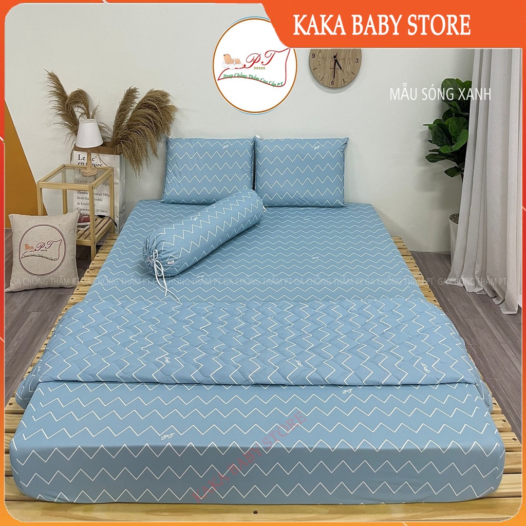 Ga chống thấm cho bé chính hãng PT, cấu tạo 3 lớp đối lưu không khí không nóng không bí lưng (mẫu mới)