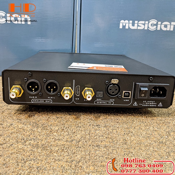 Giải Mã DAC Musician Draco R2R - Hệ thống mạch R2R cao cấp - Âm Thanh Trung Thực