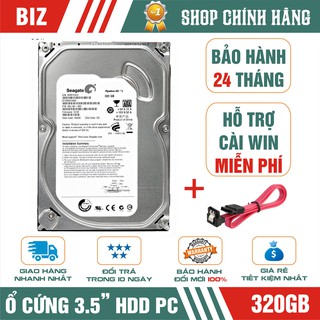 Ổ cứng hdd pc 320gb seagate -tặng cáp sata 3 !!!