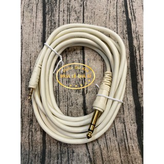 Dây line ( Jack cắm ) guitar đầu 3.5 , 6.5mm