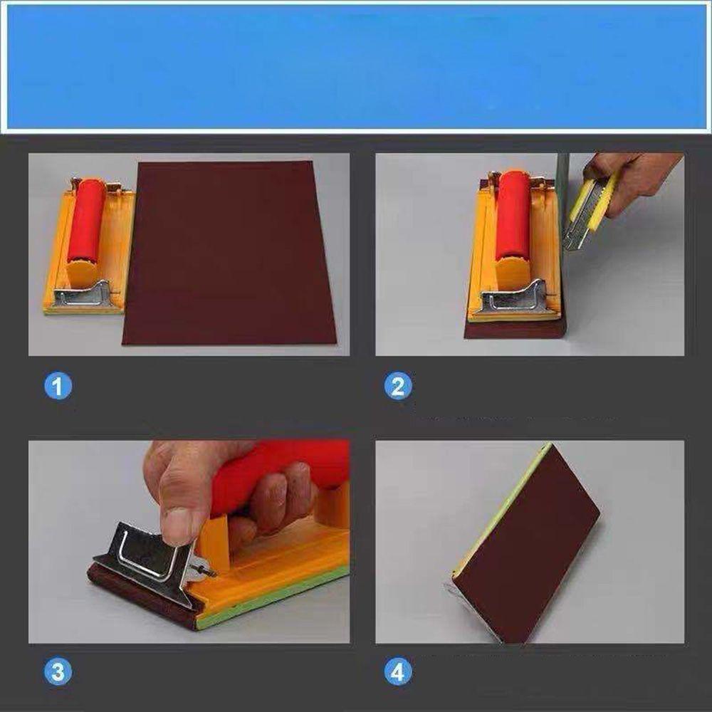 Tấm Giấy Nhám Mềm Đánh Bóng Khung Cát Chuyên Dụng