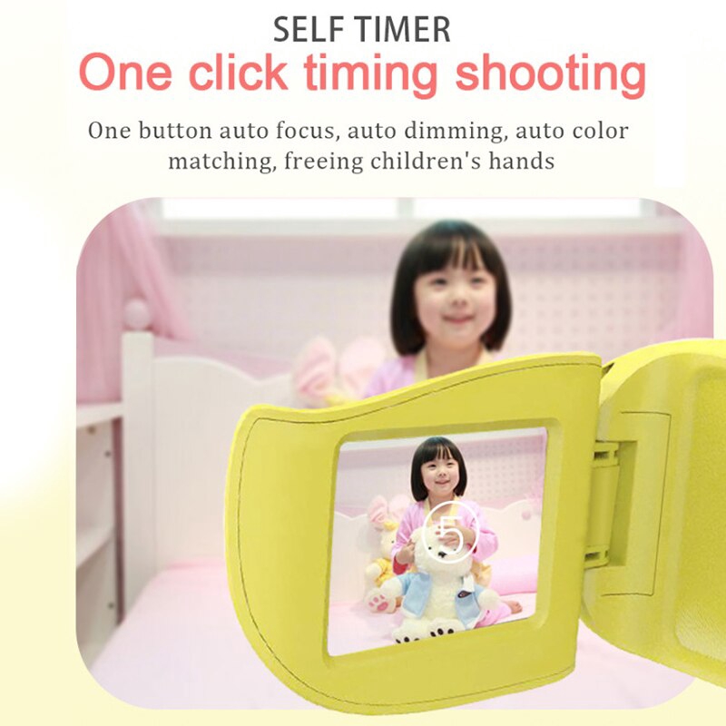 Máy Ảnh Kỹ Thuật Số Mini 2 Inch Hd 1080p Cho Bé | BigBuy360 - bigbuy360.vn