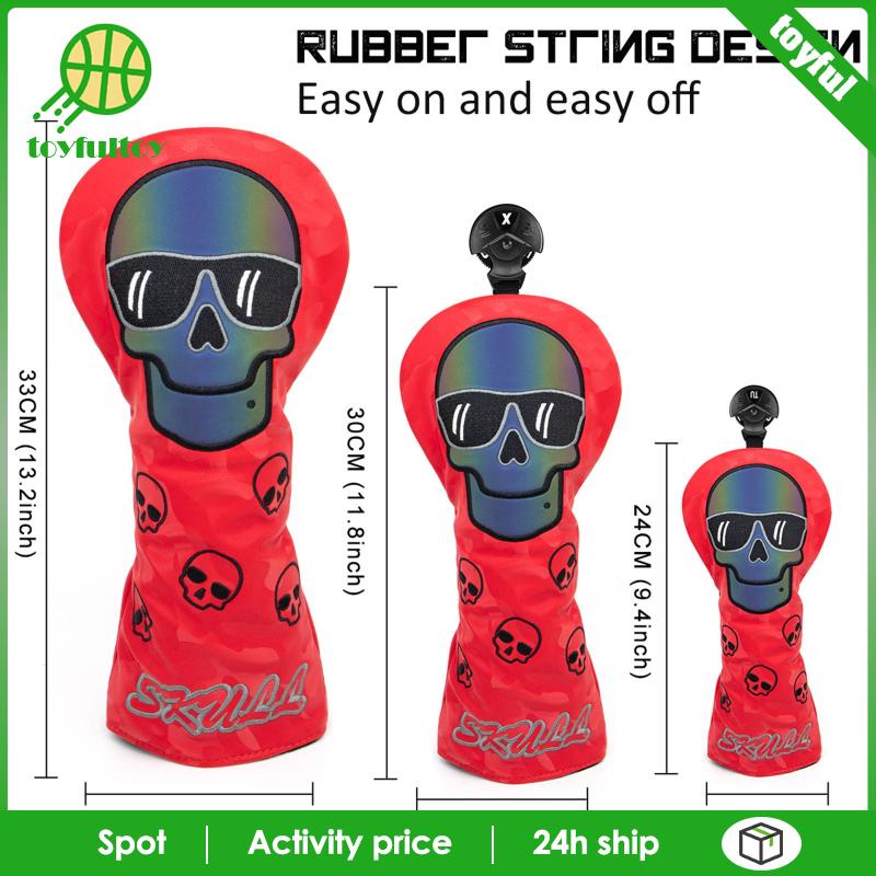 Vỏ Bọc Bảo Vệ Đầu Gậy Đánh Golf Bằng Gỗ Siêu Bền Tiện Dụng