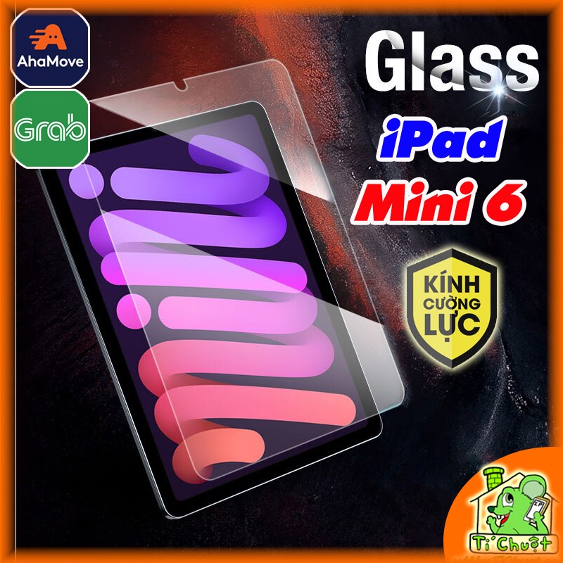 [Ảnh Thật] Kính CL iPad Mini 6 8.3&quot; Cường Lực Mài Cạnh 2.5D