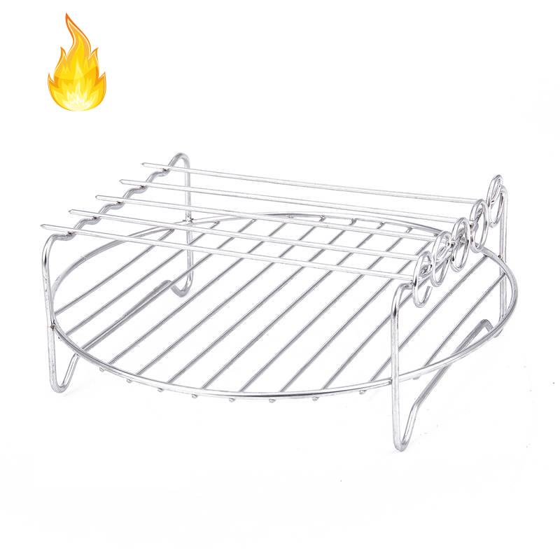 Giá đỡ hai tầng với 5 ngăn đựng xiên cho máy sấy
