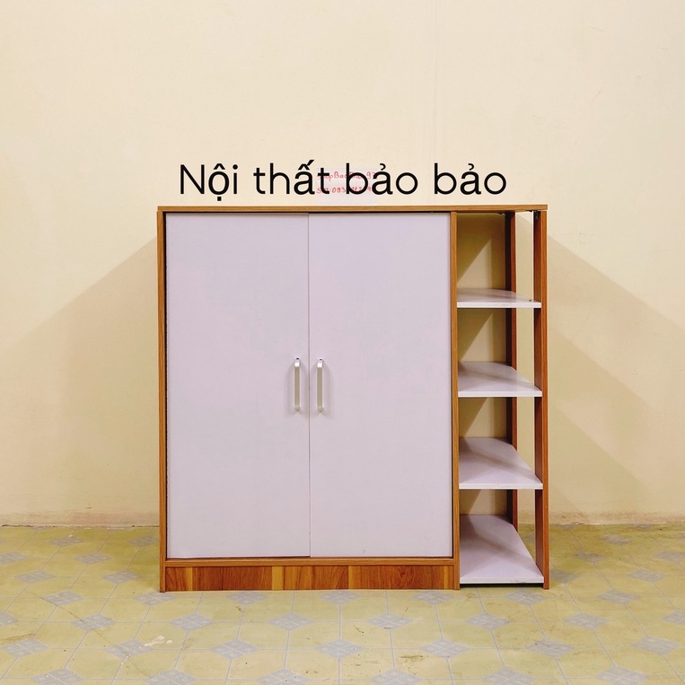 Tủ giày thông minh kệ giày dép 2 cánh tủ phong cách bắc âu hiện đại chống nước tốt TG02