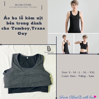 Áo nịt ngực Ba lỗ dài cho Tomboy, Trans