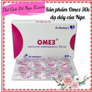 Dạ dày Omez Nga 20mg hộp 30v chính hãng của Nga