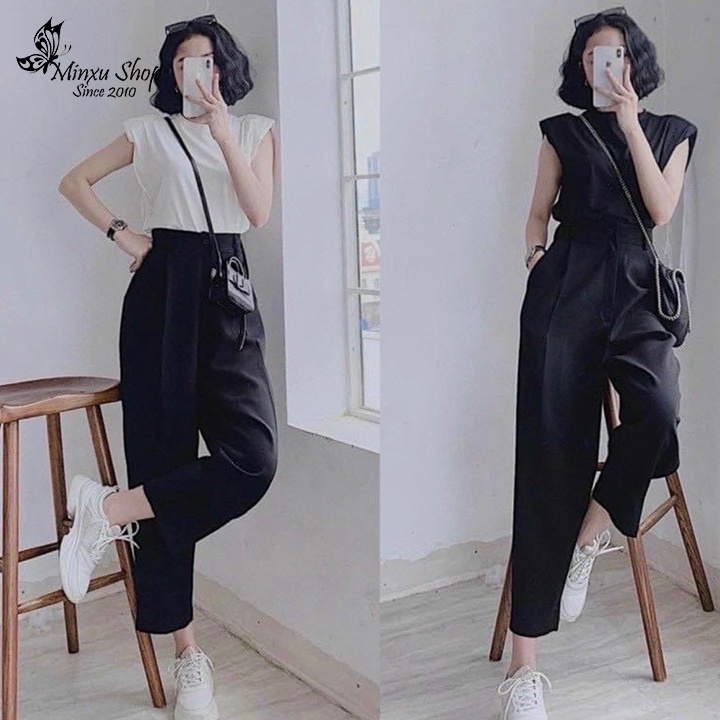 Quần baggy ONLY dáng đứng cực đẹp, quần tây chất vải siêu siêu đẹp QA01