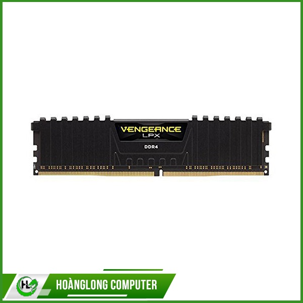 Ram PC Desktop Corsair Vengeance LPX RAM 16GB, 8GB DDR4 3200MHz Tản nhiệt thép - Hoàng Long Computer