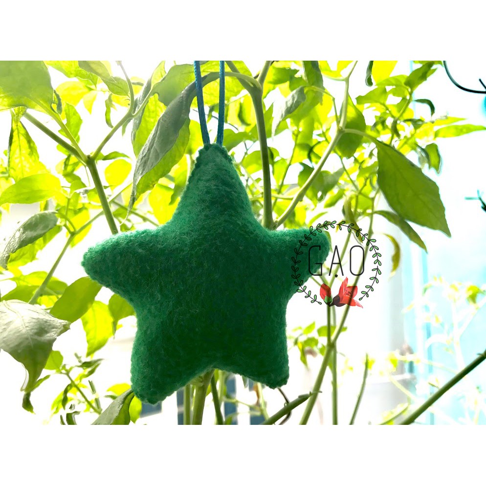 Móc khoá, treo nôi Ngôi sao - handmade