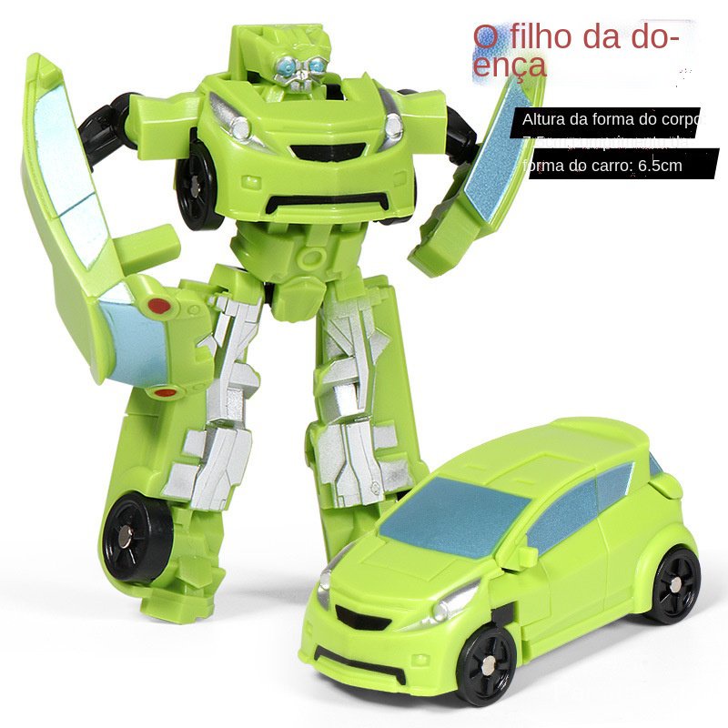Mô Hình Đồ Chơi Robot Biến Hình Mini Optimus Prime / Megatron / Car Diy