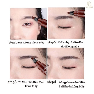 Bút chì kẻ lông mày phẩy sợi 4D