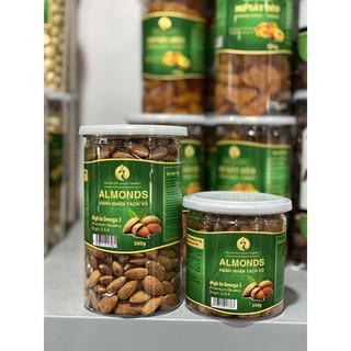 Hạt hạnh nhân tách vỏ 250gr
