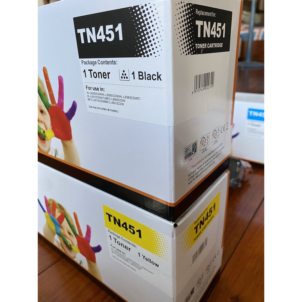 Hộp mực màu Brother TN451| Máy HL-L8260cdw/ L8360cdw/ L8360cdwt/ L9310CDW(T), MFC-L8900CDW/ L9570cdw/ L8610cdw.FULLBOX