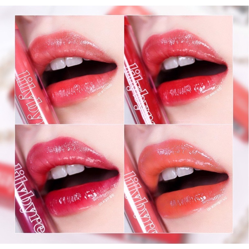 Son Tint Lì, Dưỡng Ẩm Cho Đôi Môi Căng Mọng Lilybyred Glassy Layer Fixing Tint 3.8g