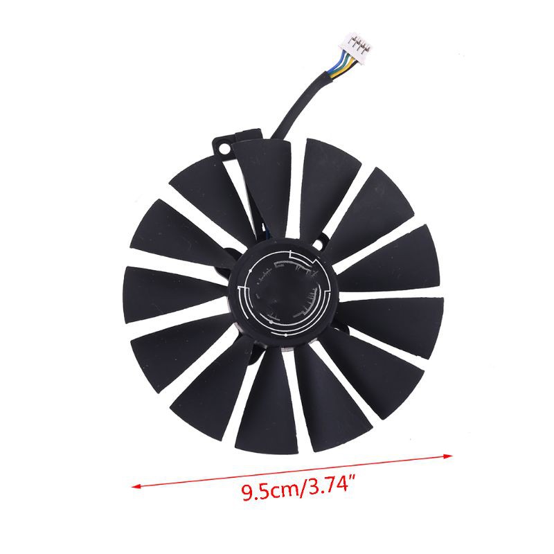 RUN♡ T129215SM 12V 95mm VGA Fan For ASUS STRIX RX470 RX580 Graphics Card Cooling Fan | BigBuy360 - bigbuy360.vn