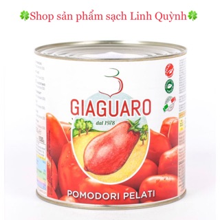 Cà Chua Nguyên Trái Lột Vỏ 2,5kg - Nhập khẩu Ý, Giaguaro