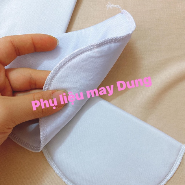 Độn vai áo vét có bọc vải: bán 1 cặp ( 2 miếng)