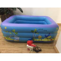 Bể bơi phao cỡ lớn 3 tầng 150cm cho bé