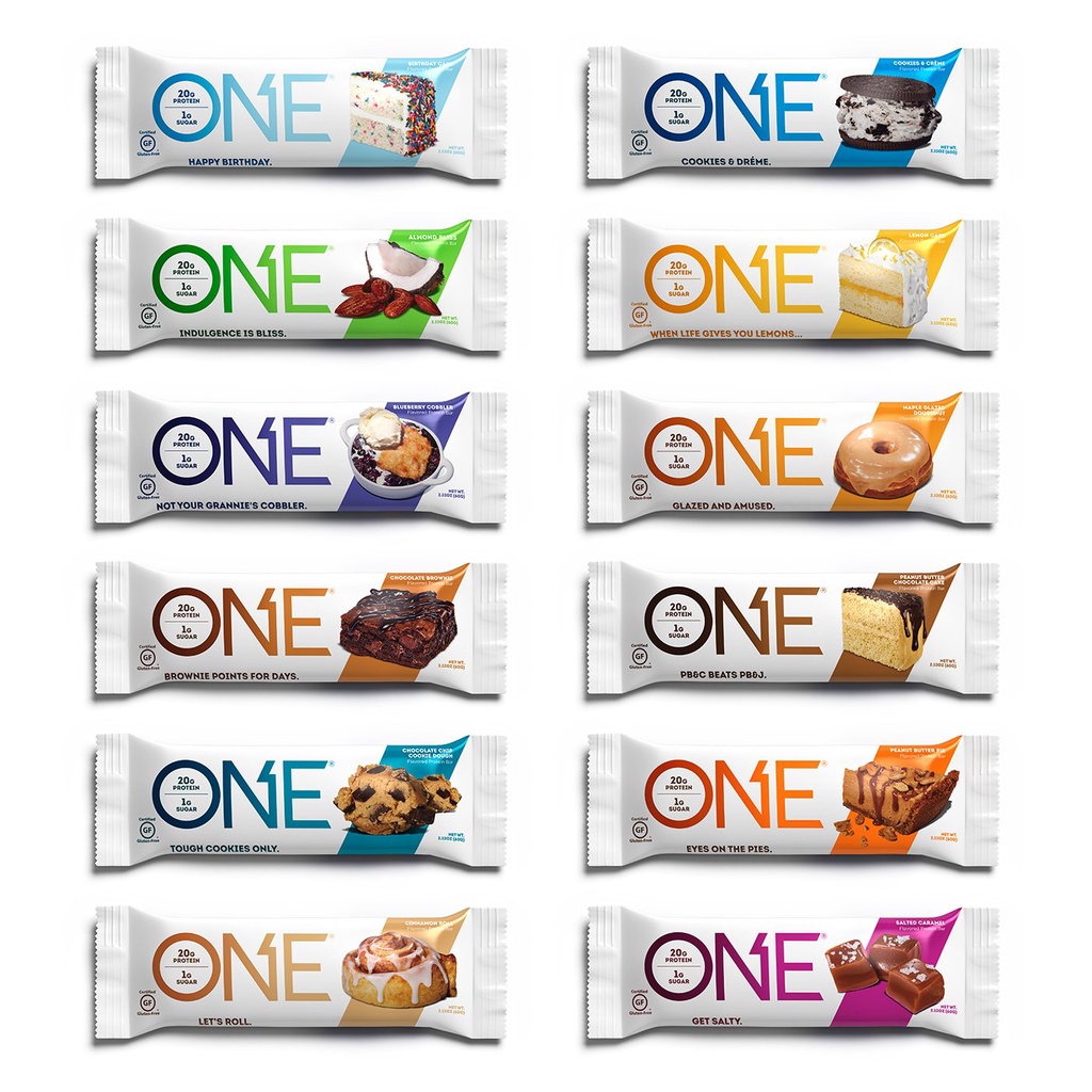 Bánh Protein One Bar, One Protein Bars thay thế bữa ăn phụ, bổ sung protein tăng cơ