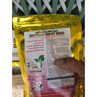 Men biotech em vi sinh - men vi sinh u tạo thức ăn trong vuông nuôi tôm