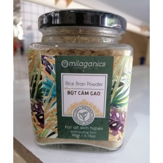Bột Cám Gạo Milaganics Hũ 90g
