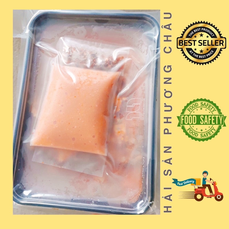 [HOẢ TỐC SG] Vú heo ướp chao sẵn nướng siêu ngon tặng kèm sốt chấm chao 500g