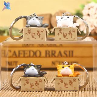 Móc khóa hình mèo dễ thương dành cho cặp đôi hay tình bạn