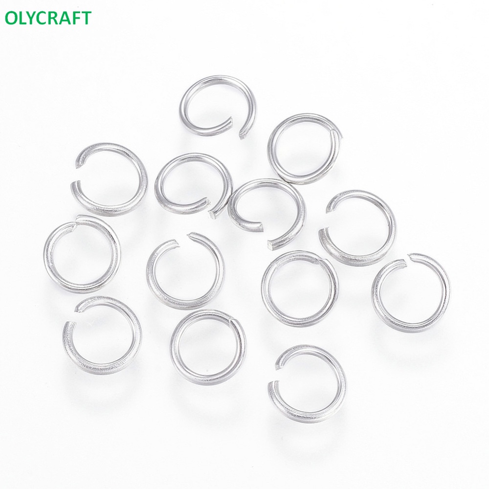 Gói 10g vòng nối bằng thép không gỉ 304 kích thước 4/5/6/7/8mm