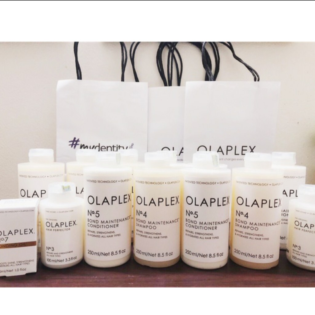 ✅[HÀNG CHÍNH HÃNG] BỘ GỘI, XẢ, Ủ, DƯỠNG CHĂM SÓC PHỤC HỒI TÓC CHUYÊN NGHIỆP OLAPLEX -(có tem niêm phong của hãng  )