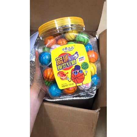 kẹo bóng rổ có nhân 1 chiếc