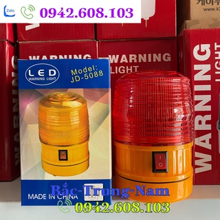 đèn quay báo hiệu đèn quay công trình dùng pin đế nam châm