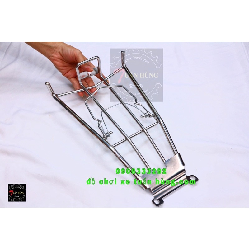 Baga winner v3  titan/7 màu/ sơn tĩnh điện - baga xe win x v3 - gác baga win x v3 - đồ chơi xe winner x v3