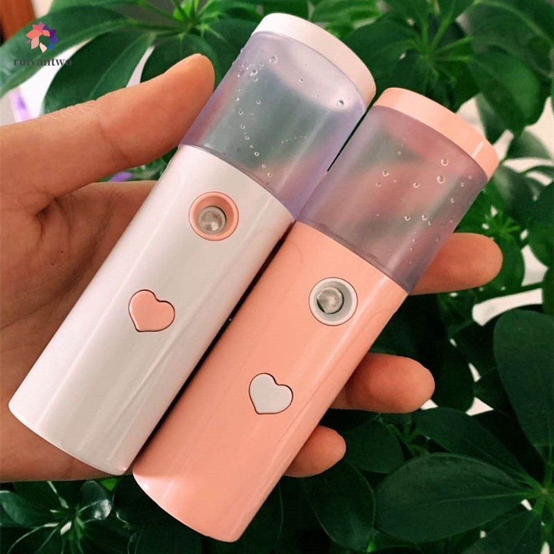 (Hàng Mới Về) Máy Phun Sương Nano Tạo Độ Ẩm Cho Da Mặt Sạc Usb