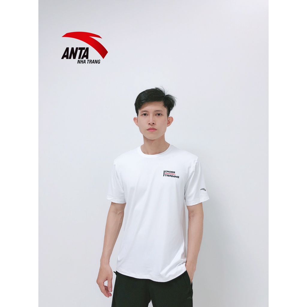 Áo Phông Nam Anta 852127122, Áo Phông Ngắn Tay