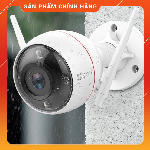 Camera Wifi cố định ngoài trời EZVIZ C3W Pro 4MP - Có màu ban đêm - Đàm thoại 2 chiều - Hàng chính hãng