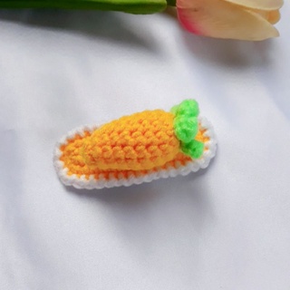 [Handmade] Kẹp tóc len hình thú nhiều mẫu dễ thương
