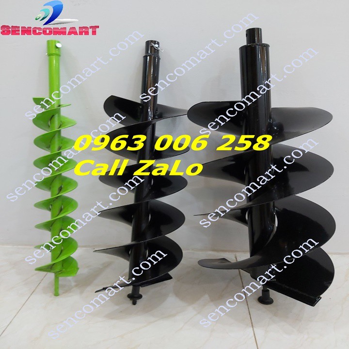 SIÊU BỀN! MŨI KHOAN ĐẤT ĐÔI 300MM  -  CHẮC CHẮN ,GỌN NHẸ