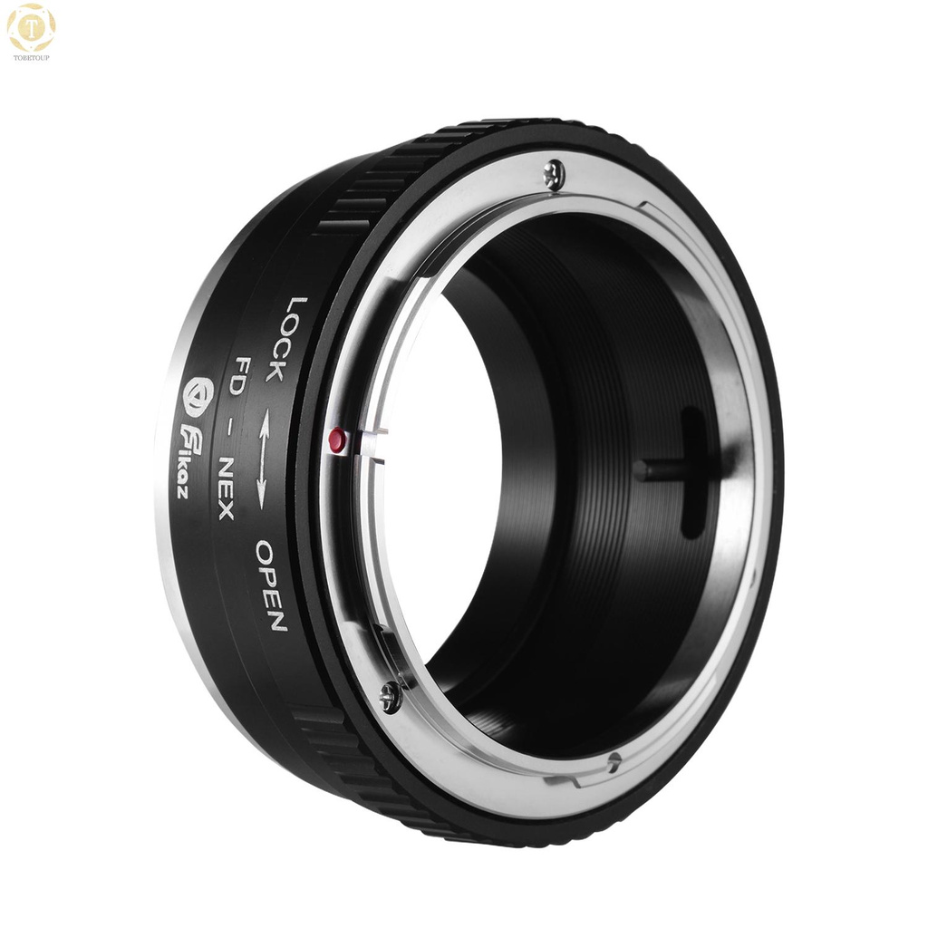 Ngàm Chuyển Đổi Ống Kính Máy Ảnh Bằng Hợp Kim Nhôm 12 Giờ Cho Nikon G / S / D Lens Sony Nex / E