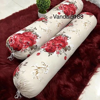 Ruột gối ôm bông gòn tinh khiết mẫu hoa hồng