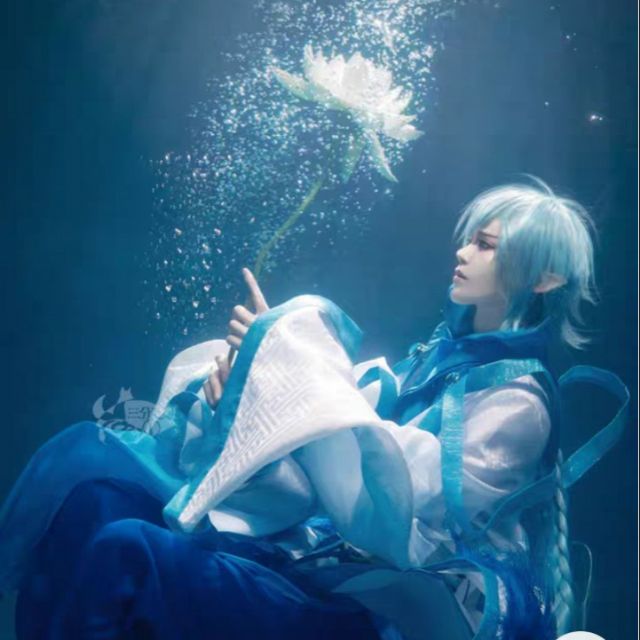 💙Full costume cosplay Lam Ly manhua Tam Nhãn Hao Thiên Lục 💙